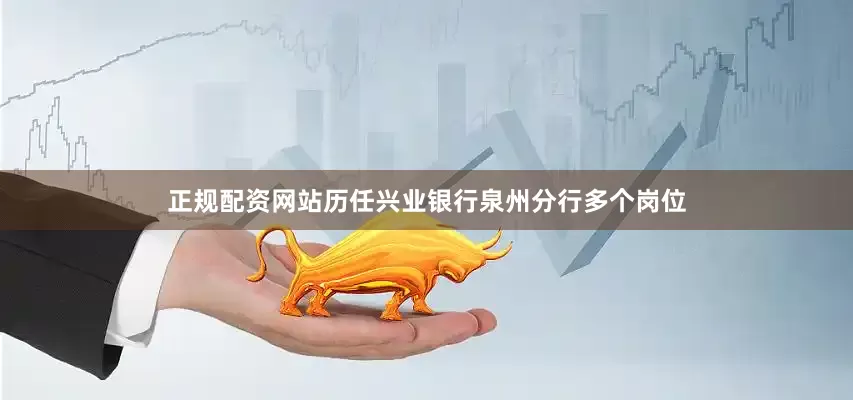 正规配资网站历任兴业银行泉州分行多个岗位