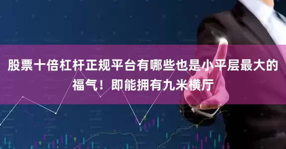 股票十倍杠杆正规平台有哪些也是小平层最大的福气！即能拥有九米横厅